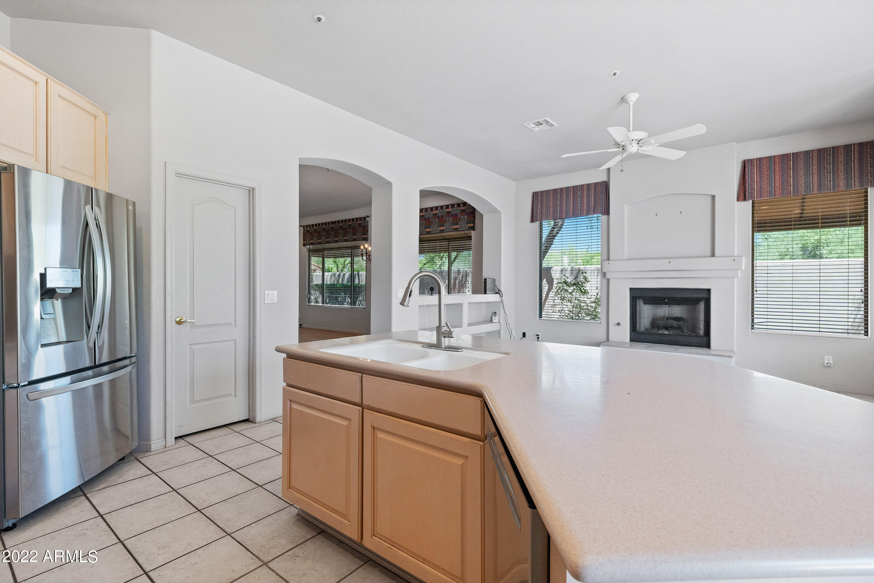 8247 East Mountain Spring Road Scottsdale, AZ 85255 - Photo 15 of 42 kitchen island
