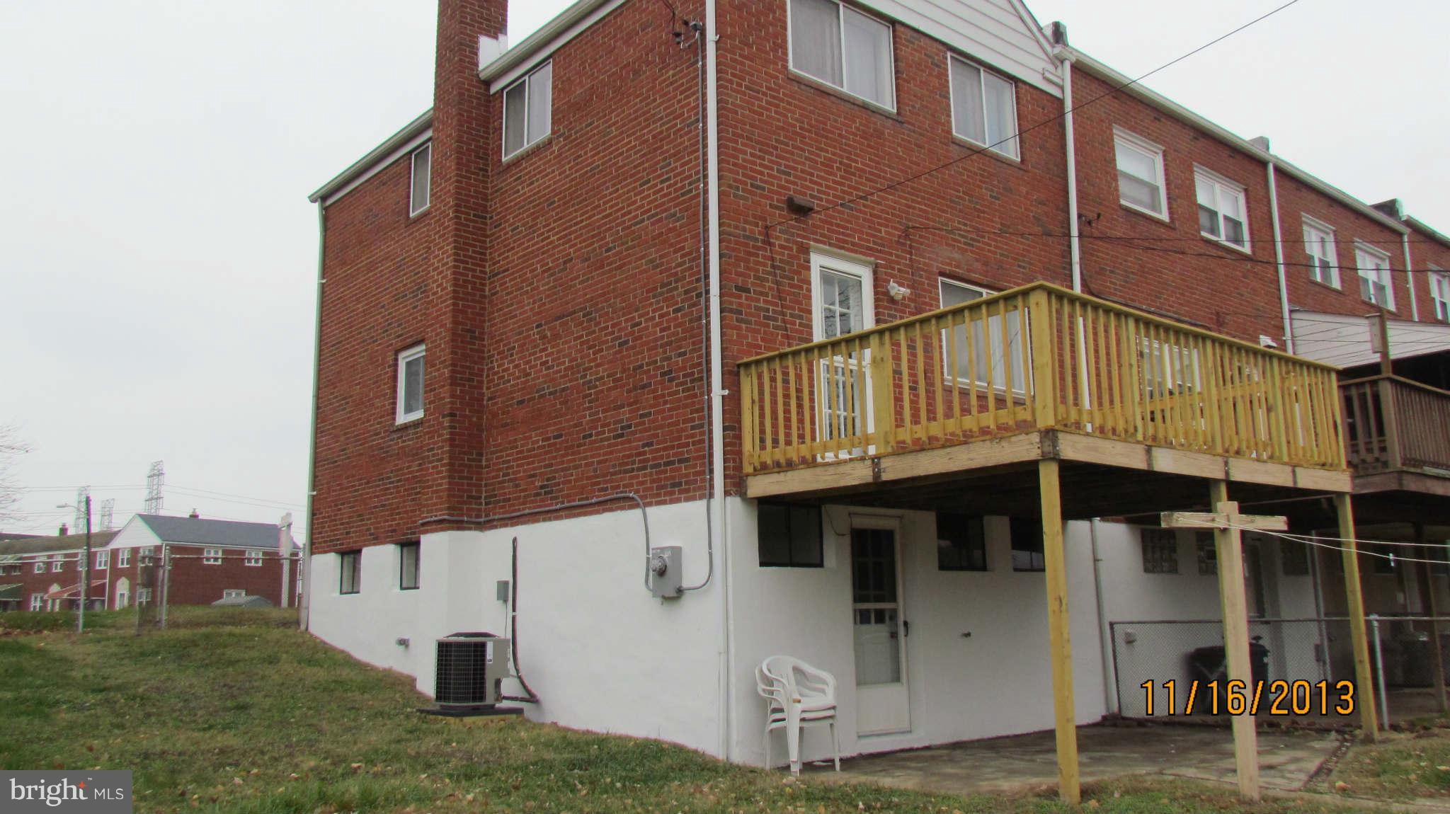 7837 Scholar Road Baltimore, MD 21222 - Photo 13 of 14 Exterior (Rear)