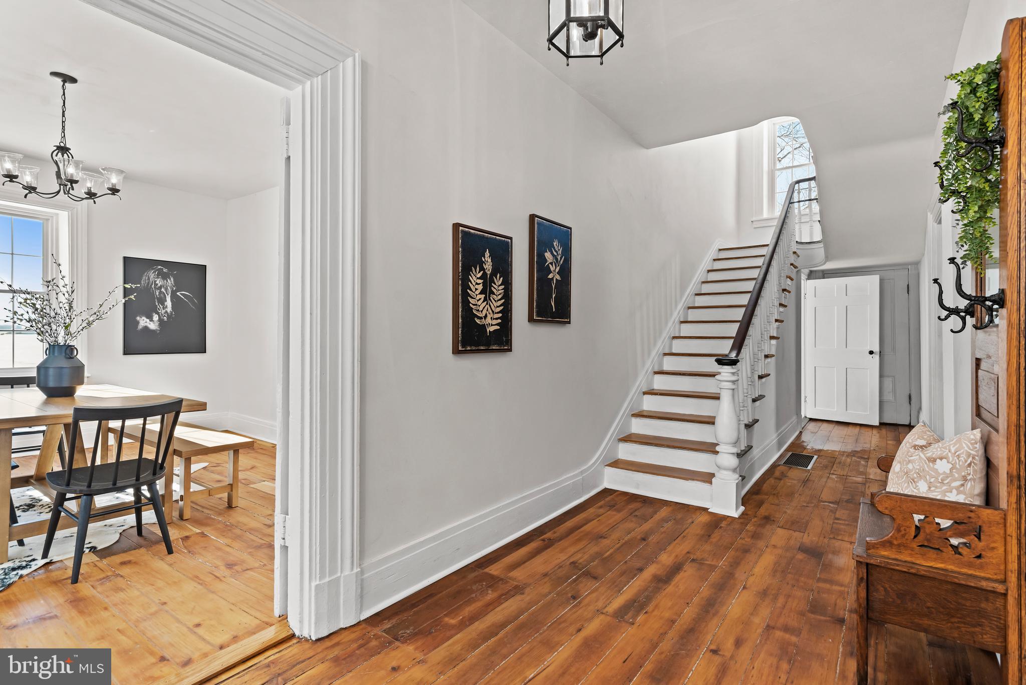 320 South Middlesex Road Carlisle, PA 17015 - Photo 7 of 66 a view of entryway and hall with wooden floor
