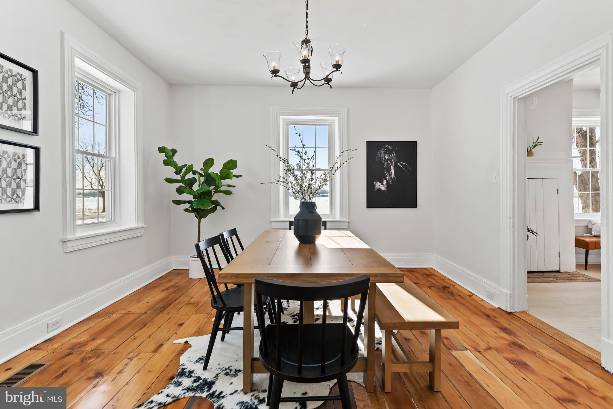 320 South Middlesex Road Carlisle, PA 17015 - Photo 8 of 66 a view of a dining room with furniture window and wooden floor