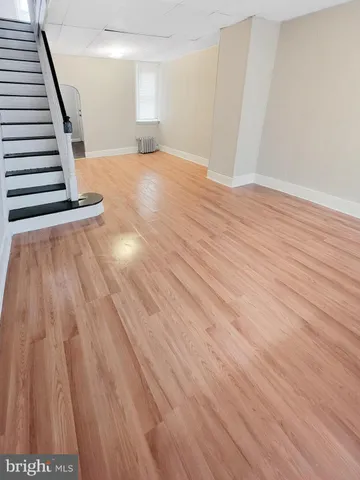 a front view of a building with street