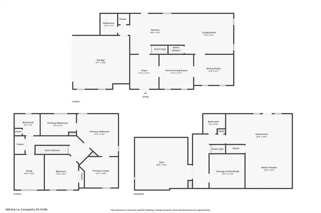 $634,900 | 408 Doctor Oak Lane, Coraopolis, PA 15108