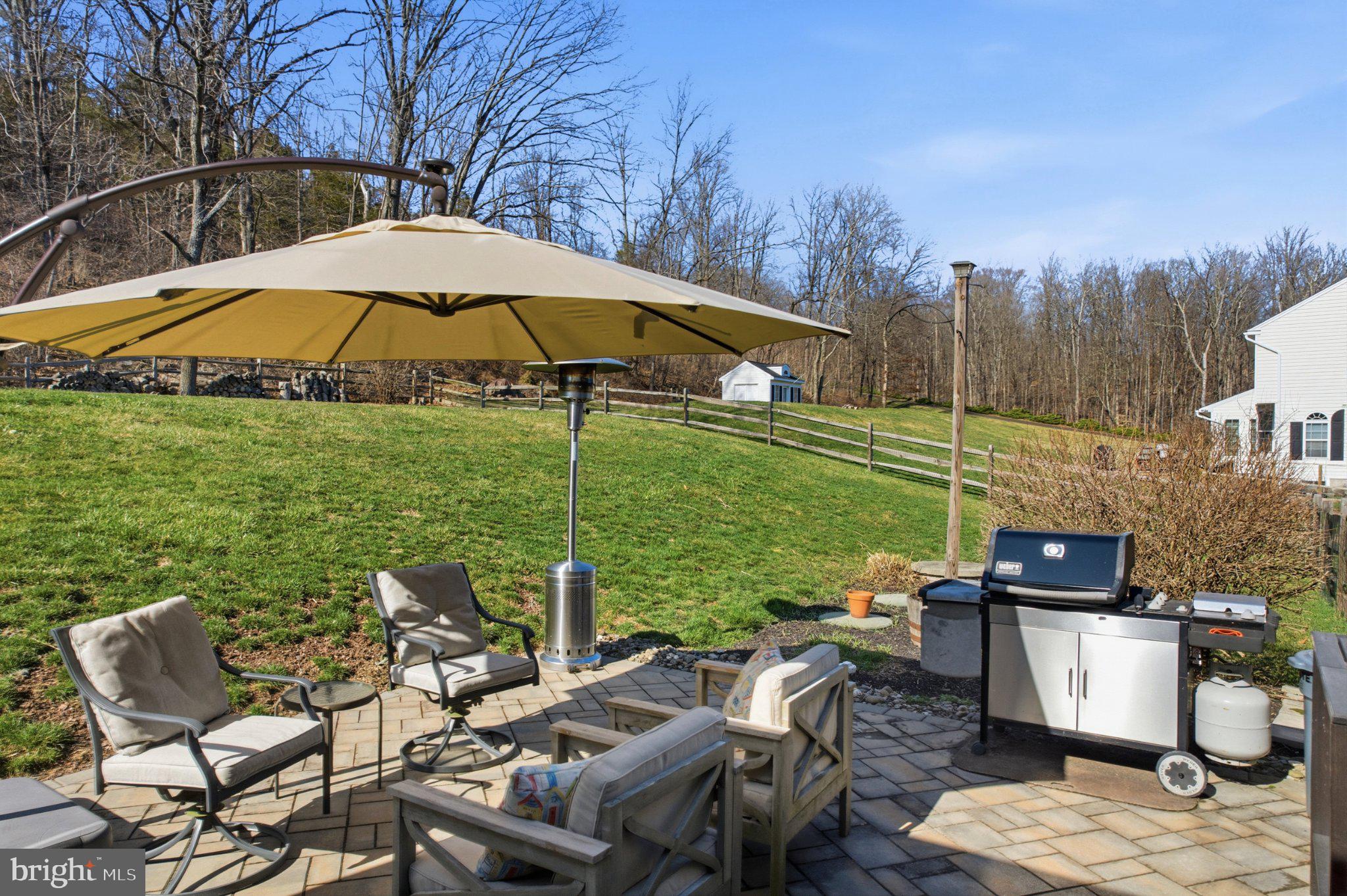 4315 Barndt Road Telford, PA 18969 - Photo 13 of 43 Sunny patio with grill and shade.