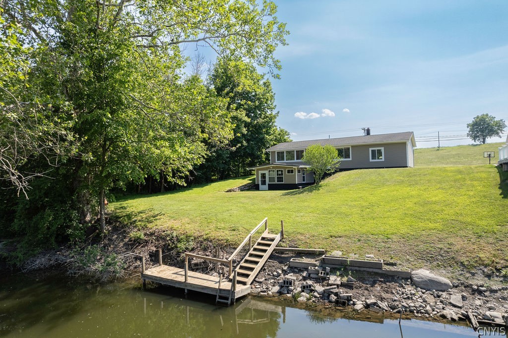 7016 Guyder Road Lysander, NY 13112 - Photo 35 of 41 River dock!