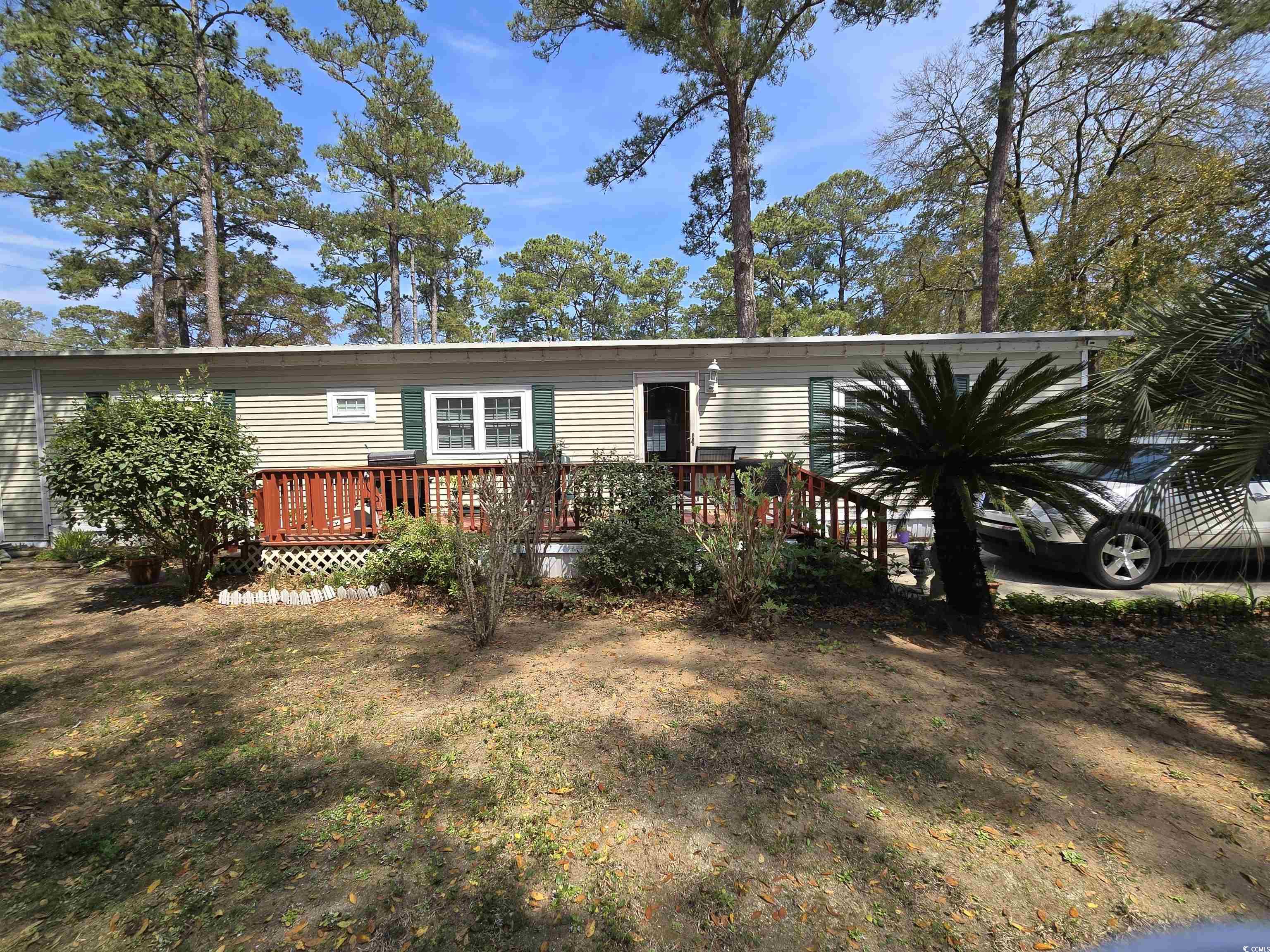 420 Delton Drive Murrells Inlet, SC 29576 - Photo 2 of 36 View of front of property with a deck