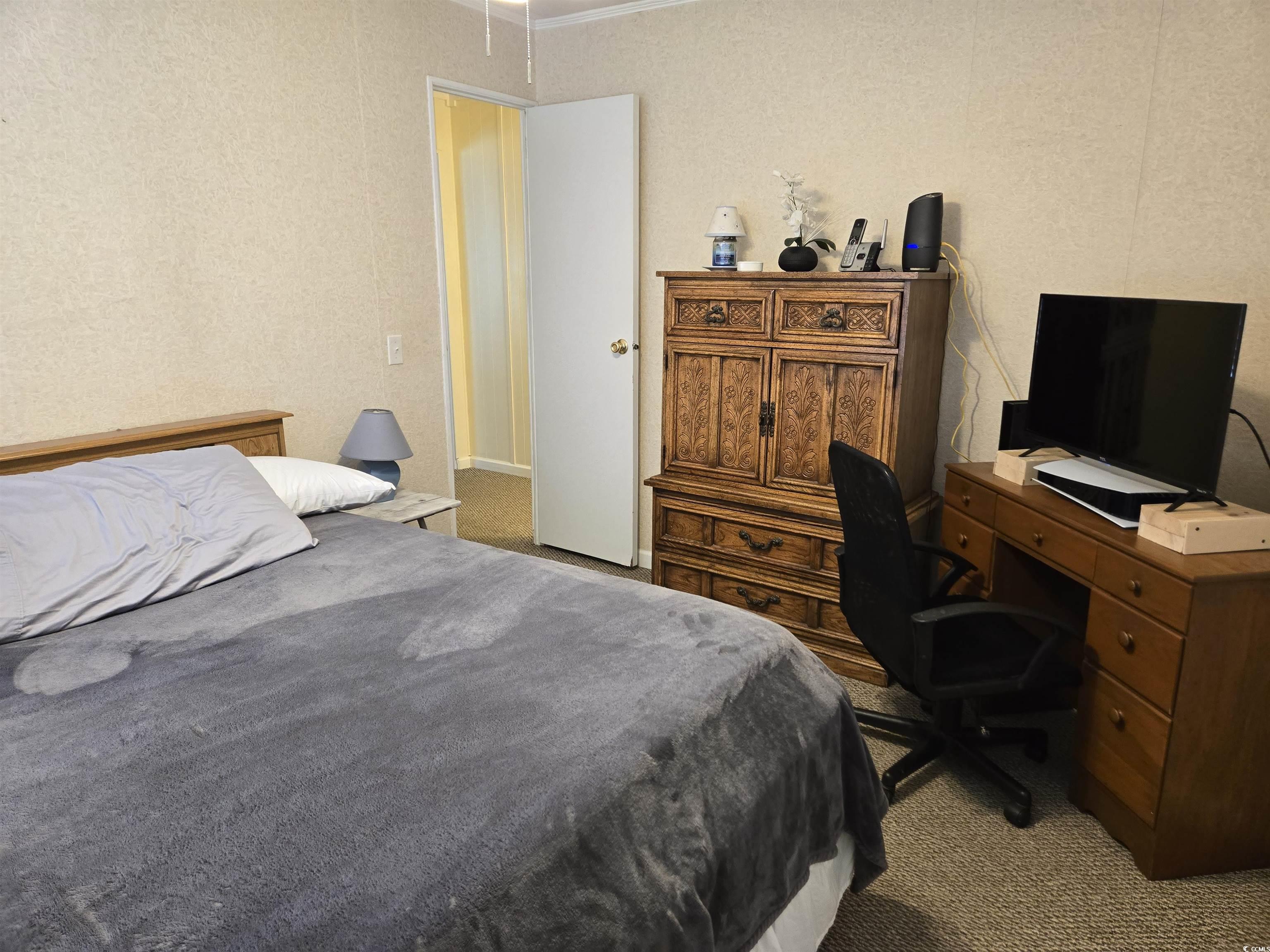 420 Delton Drive Murrells Inlet, SC 29576 - Photo 26 of 36 Bedroom featuring carpet and a desk