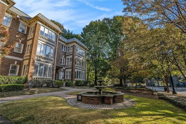 a view of a door with a balcony