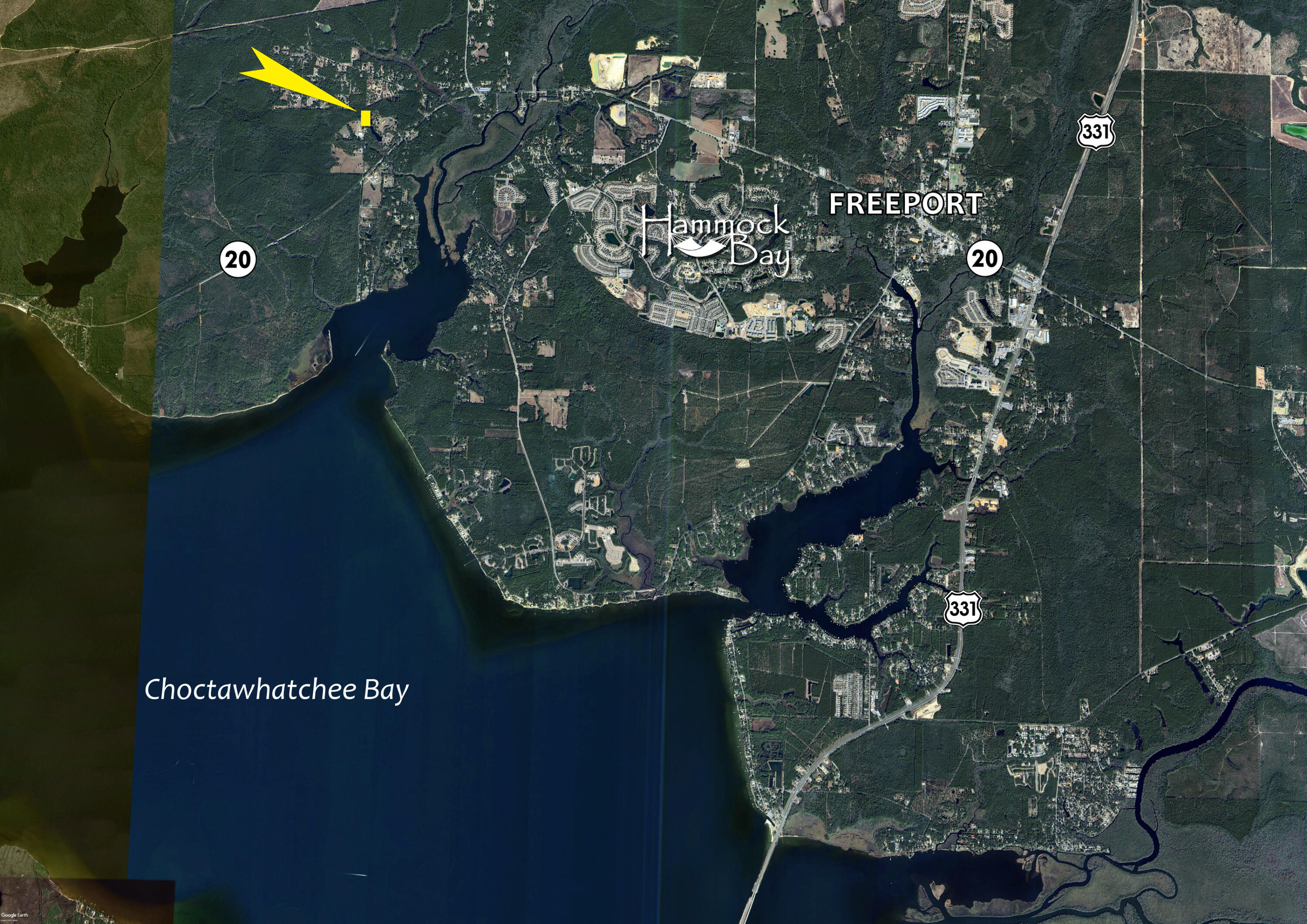 324 Suggs Road Freeport, FL 32439 - Photo 54 of 54 324-Suggs-Road-aerial-2