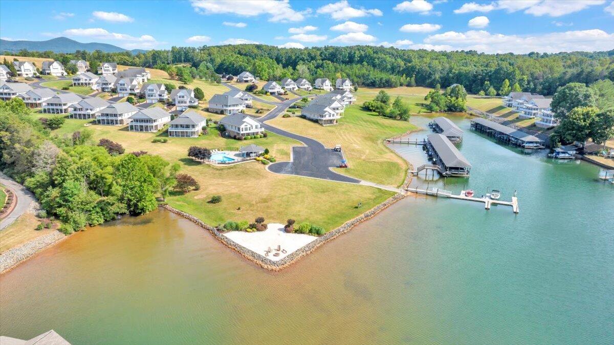 Lot 3 Lands End Circle Union Hall, VA 24176 - Photo 22 of 44 an aerial view of residential houses with outdoor space and river