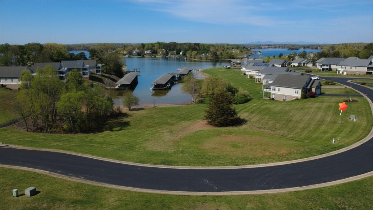 Lot 3 Lands End Circle Union Hall, VA 24176 - Photo 6 of 44 a view of a lake with a houses
