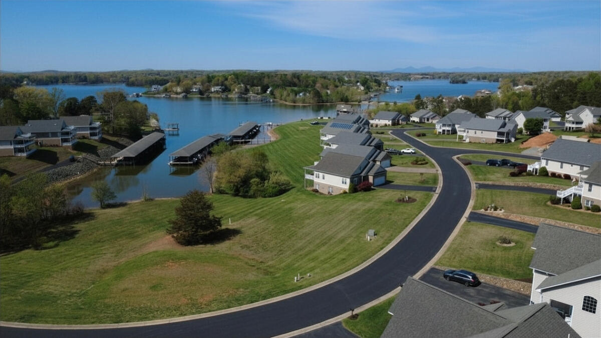 Lot 3 Lands End Circle Union Hall, VA 24176 - Photo 8 of 44 a view of a lake from a balcony