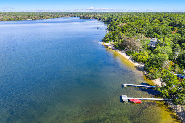 3 Stephen Hopkins Road Harwich, MA 02645 - Photo 47 of 55 Dock on Long Pond