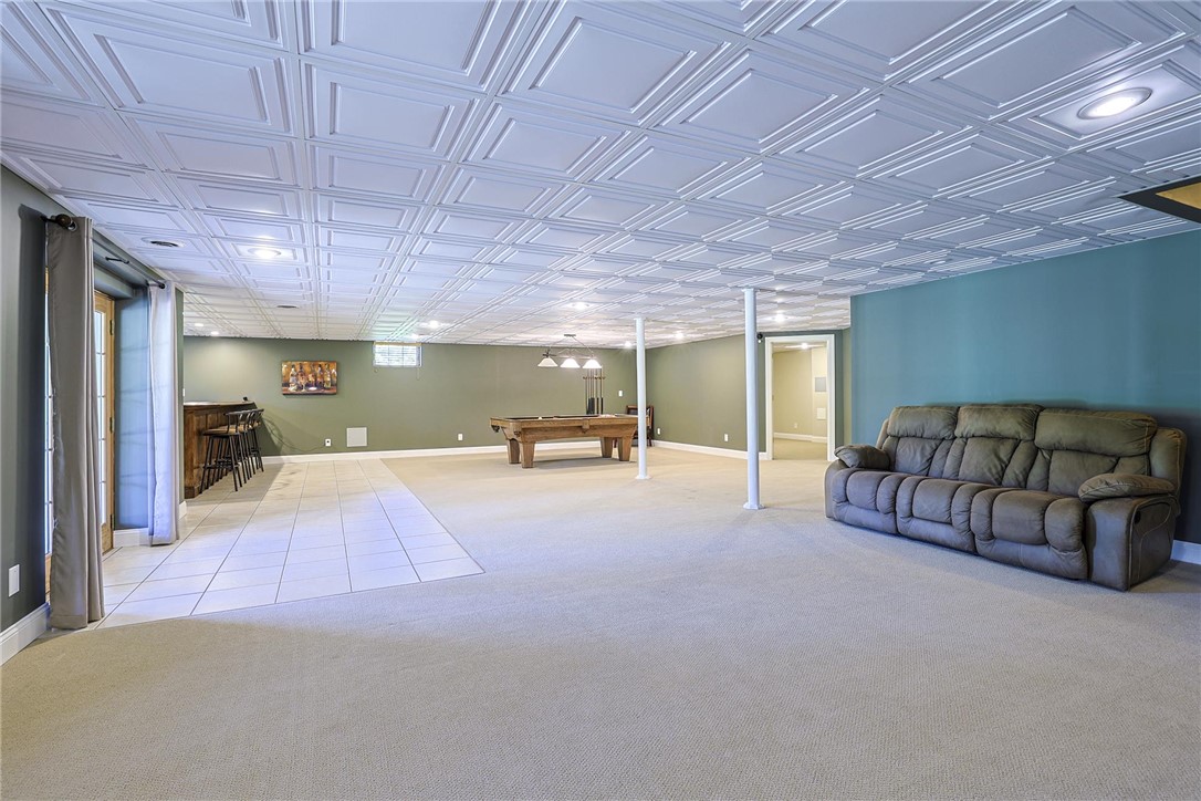 3681 Wilmington Road Lebanon, OH 45036 - Photo 44 of 87 This expansive recreation room offers versatile space for leisure and entertainment.