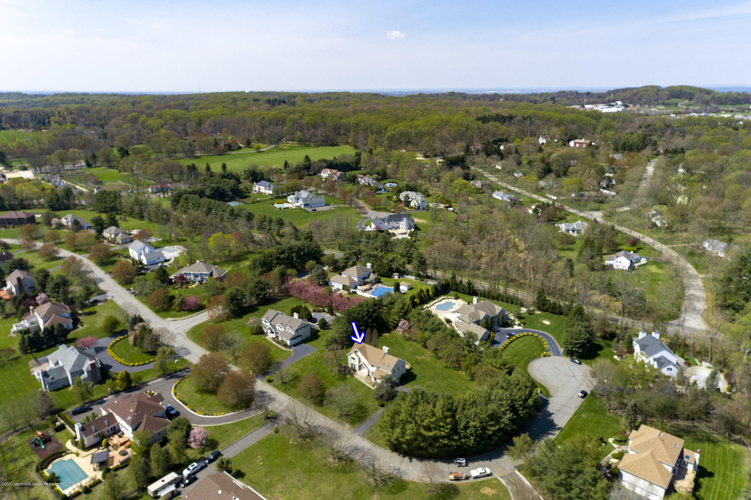 19 Riverside Lane Holmdel, NJ 07733 - Photo 38 of 40 a view of lake with houses