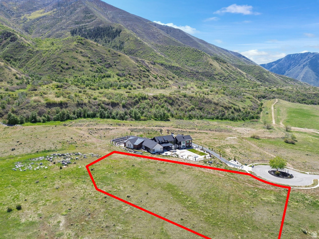 1284 Middle Canyon Court, Unit 69 Mapleton, UT 84664 - Photo 7 of 20 View of property location featuring property boundaries highlighted and a mountain backdrop
