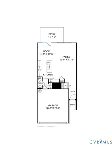 a picture of a bench in front of a microwave