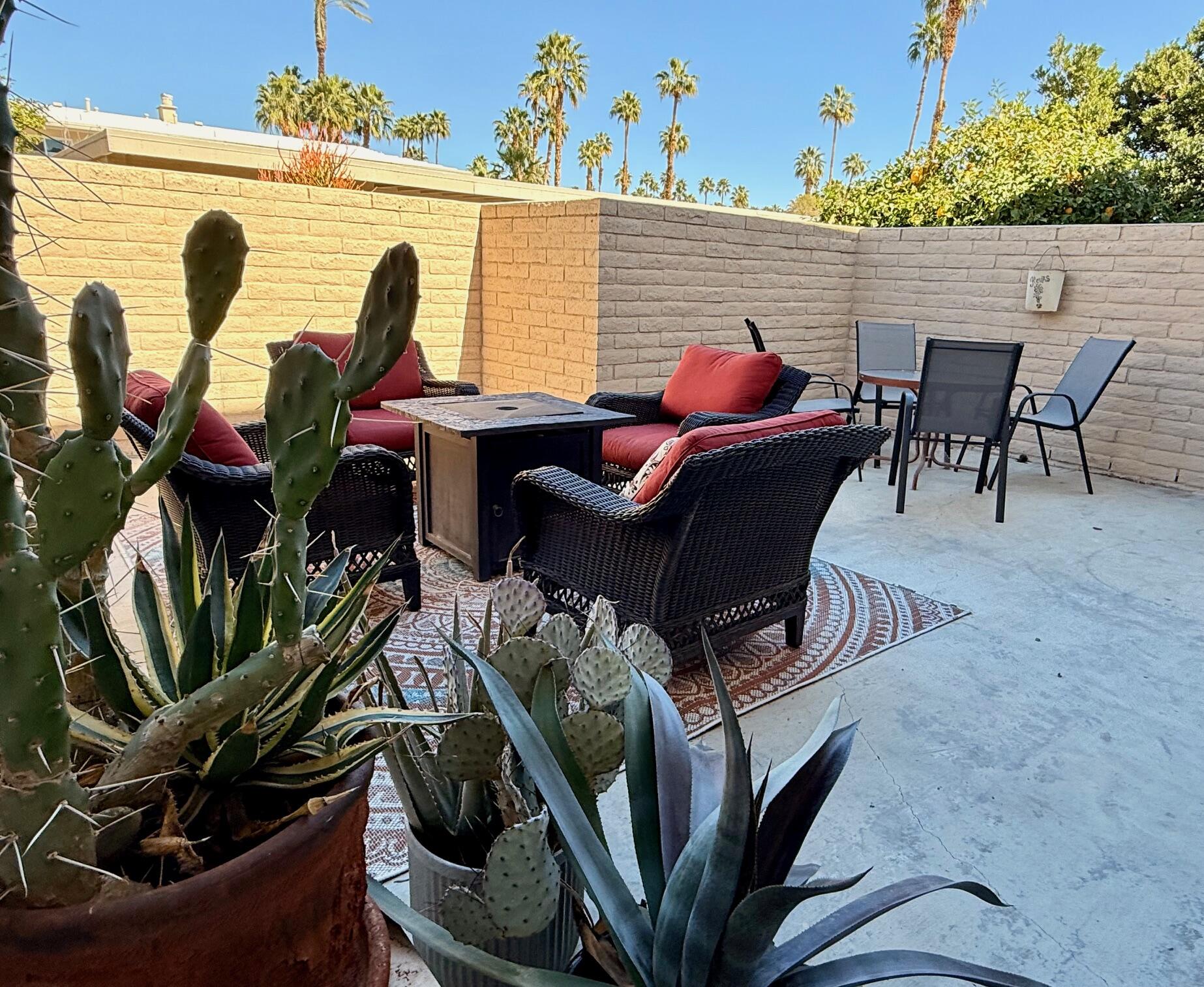 69850 Hwy 111 Rancho Mirage Ca, Unit 13 Rancho Mirage, CA 92270 - Photo 24 of 52 Spacious Rear Patio