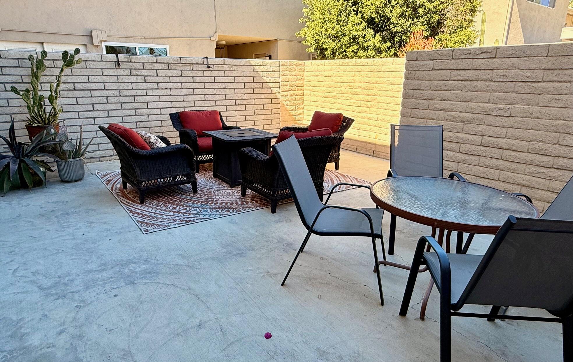 69850 Hwy 111 Rancho Mirage Ca, Unit 13 Rancho Mirage, CA 92270 - Photo 25 of 52 Rear Patio