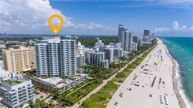 a view of a city with tall buildings