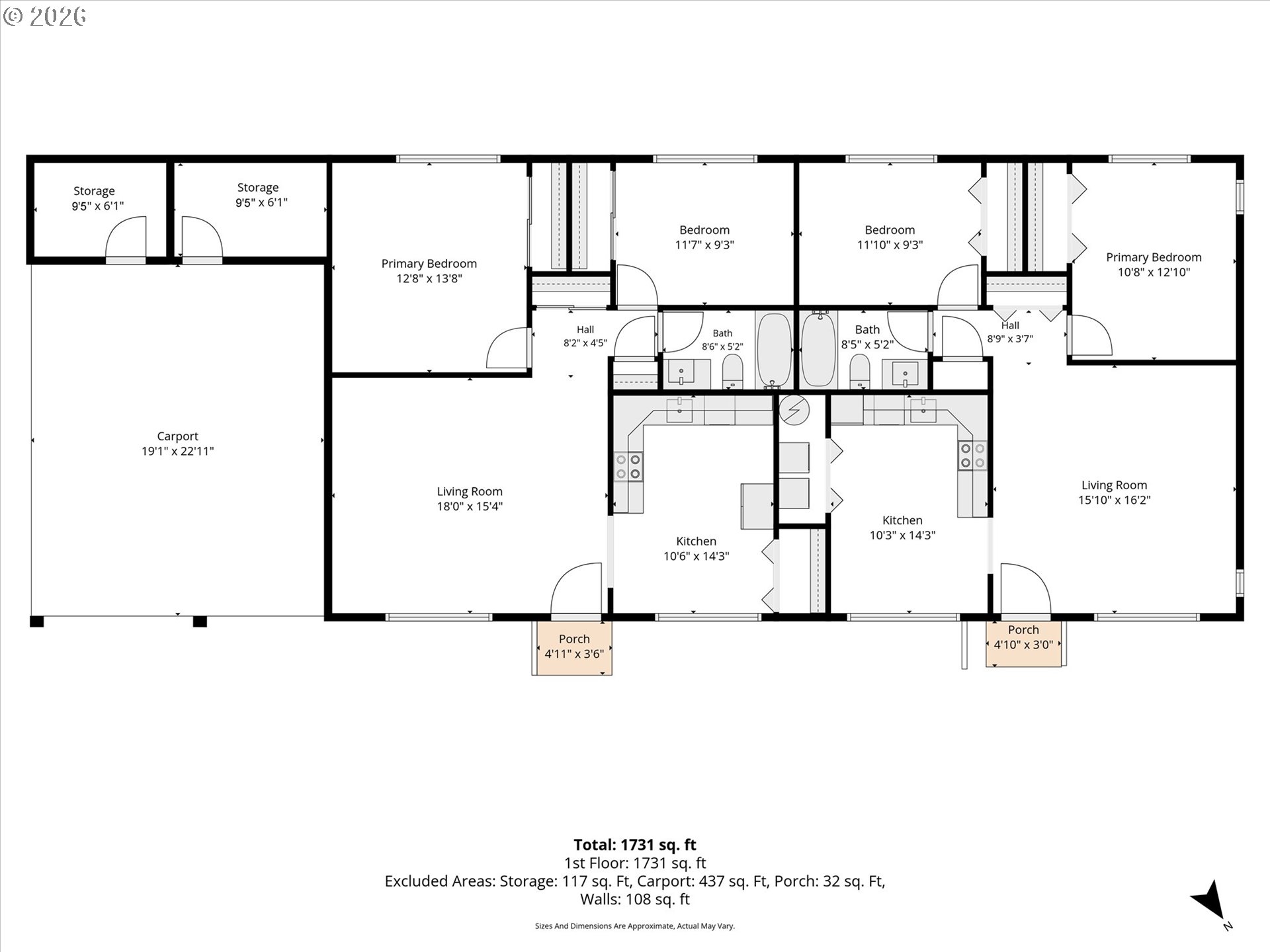 360 24th Avenue Longview, WA 98632 - Photo 36 of 36 Floor Plan