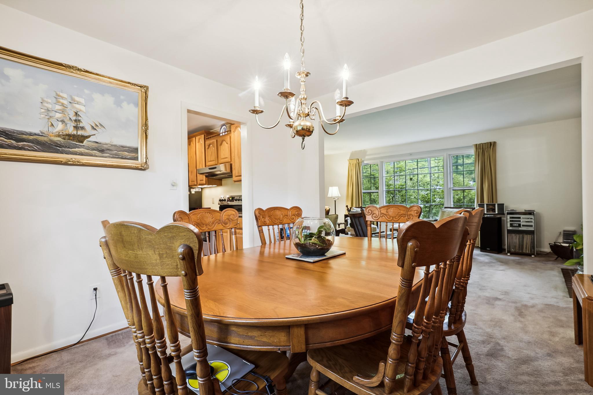 9303 Fernwood Road Bethesda, MD 20817 - Photo 3 of 14 Separate dining room overlooking garden