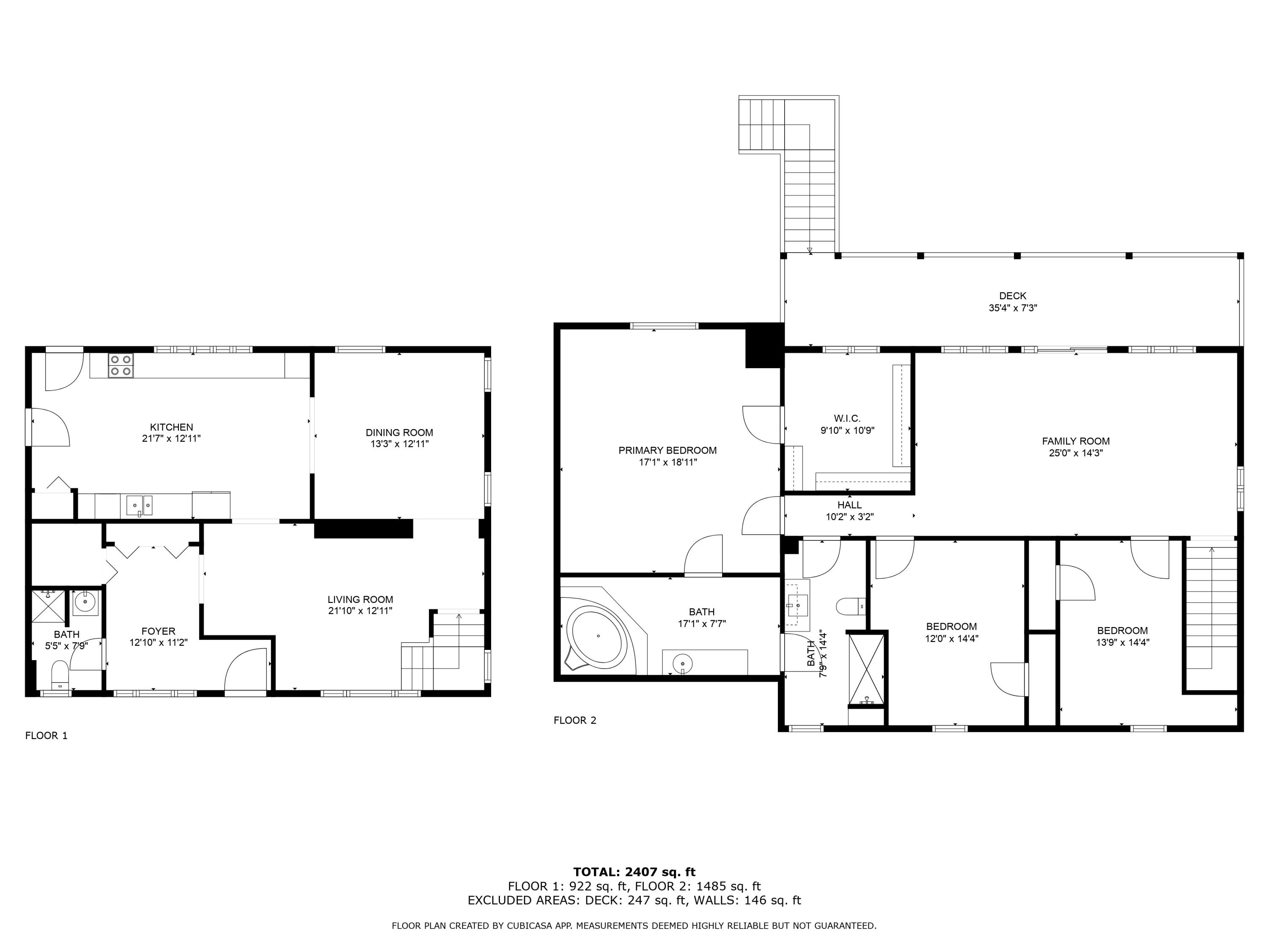 50 Water Street Howland, ME 04448 - Photo 50 of 50 2D Floor Plan for 50 Water Street_2