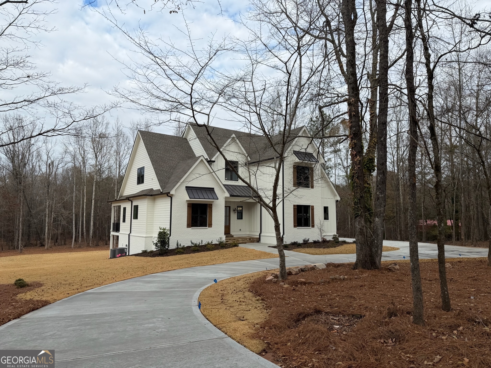 3.32 Ac Harp Road Fayetteville, GA 30215 - Photo 2 of 31 a front view of a house with a yard