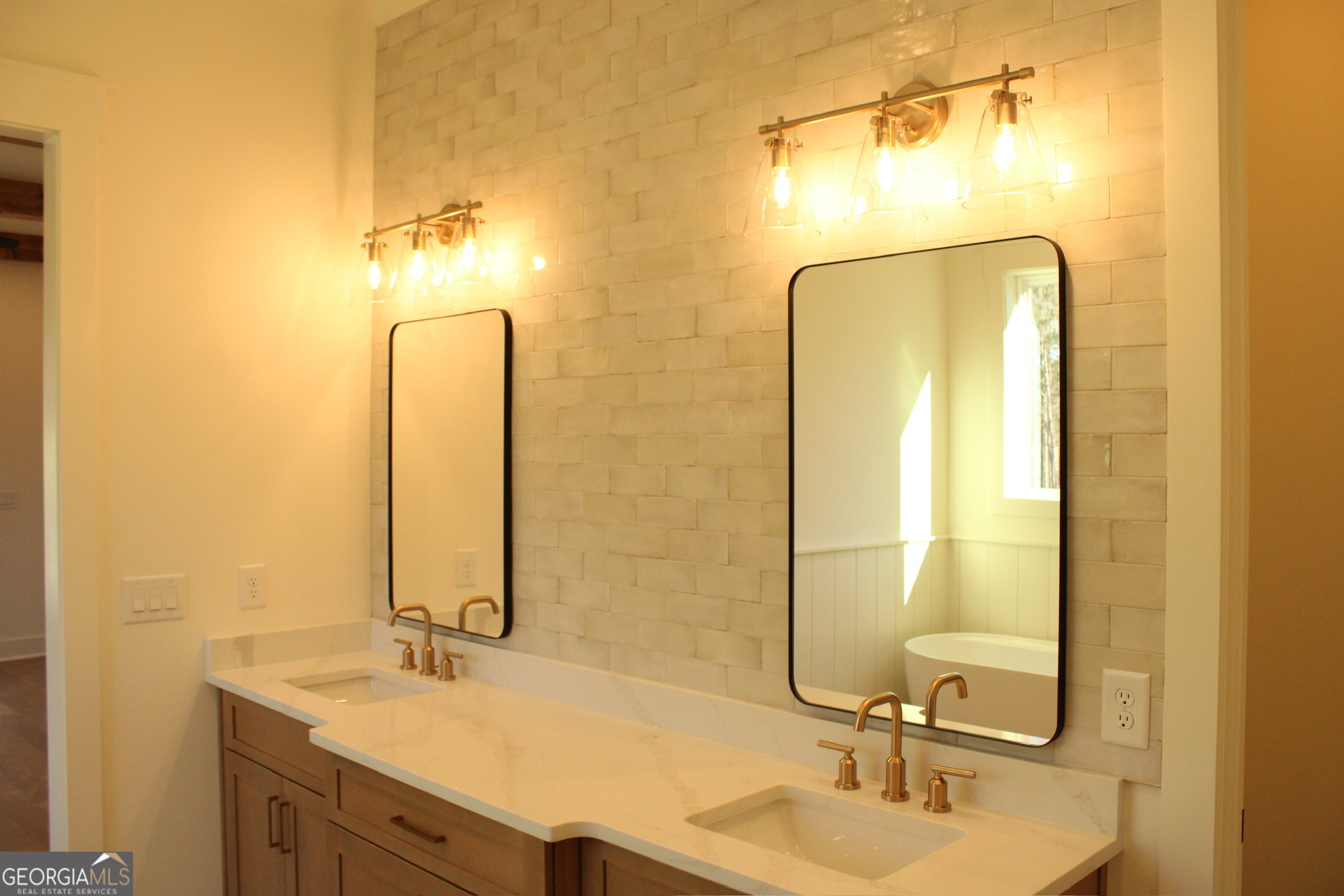 3.32 Ac Harp Road Fayetteville, GA 30215 - Photo 22 of 31 a bathroom with a sink and a mirror