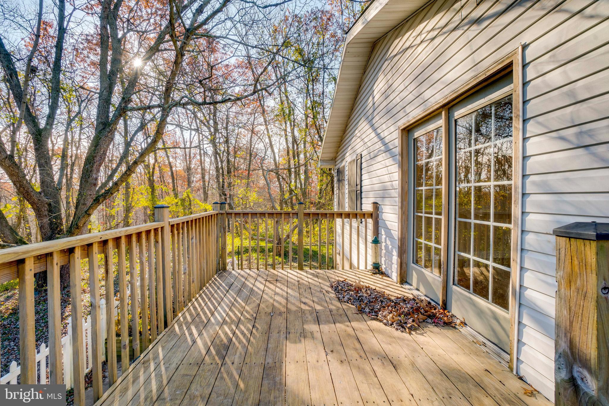 628 Trimble Road Joppa, MD 21085 - Photo 9 of 42 Private Rear Deck Off 2nd Master Bedroom