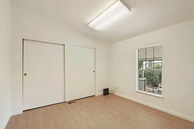 a view of empty room