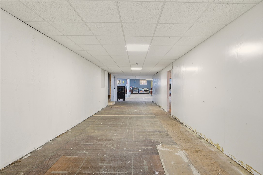 42 Main Road Tiverton, RI 02878 - Photo 25 of 46 Hallway from Front Commercial/Office/Residental Space heading toward back of building