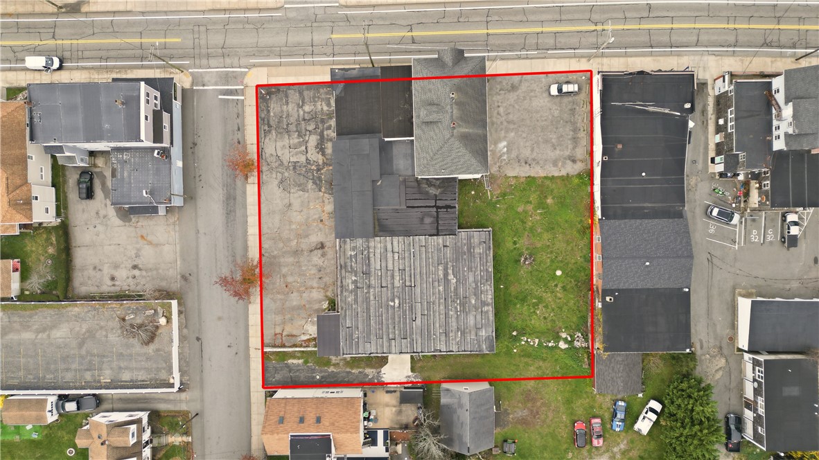 42 Main Road Tiverton, RI 02878 - Photo 3 of 46 Aerial View of Approximate Lot Line to include all possible parking areas