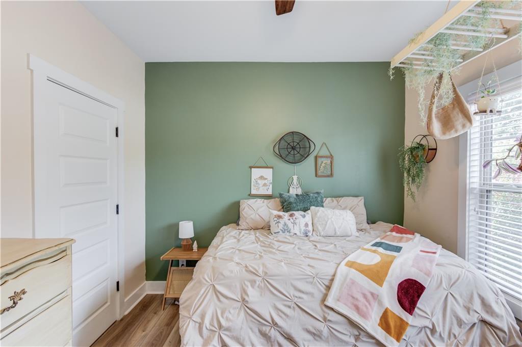 612 Quail Court Good Hope, GA 30641 - Photo 24 of 40 a bedroom with a bed and a cabinets