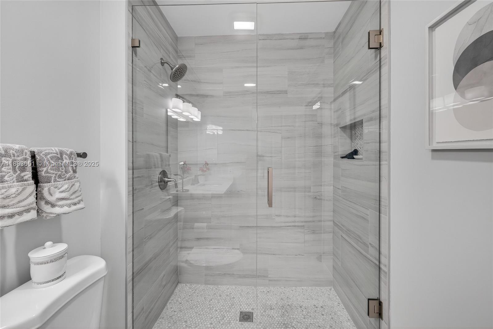 21695 Arriba Real Boca Raton, FL 33433 - Photo 34 of 61 a bathroom with a shower