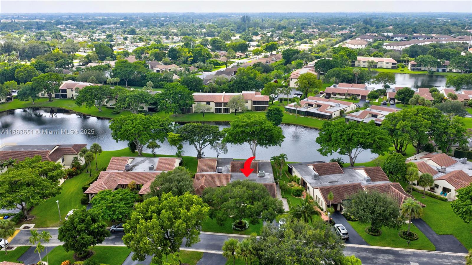21695 Arriba Real Boca Raton, FL 33433 - Photo 52 of 61 an aerial view of residential houses with outdoor space and street view