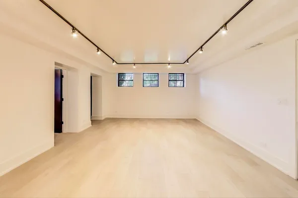 a view of a room with window