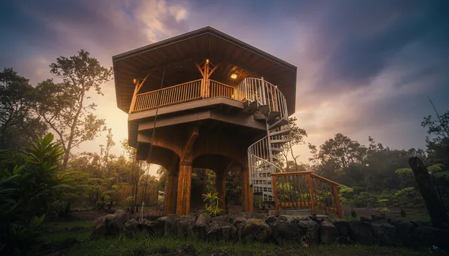 a view of a backyard of the house
