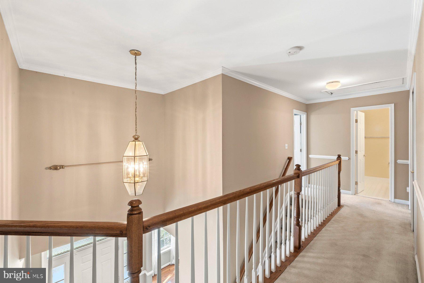 7810 Grandison Way Severn, MD 21144 - Photo 20 of 50 a view of a hallway view with staircase