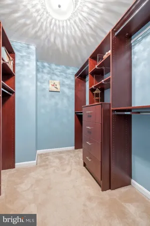 a view of walk in closet