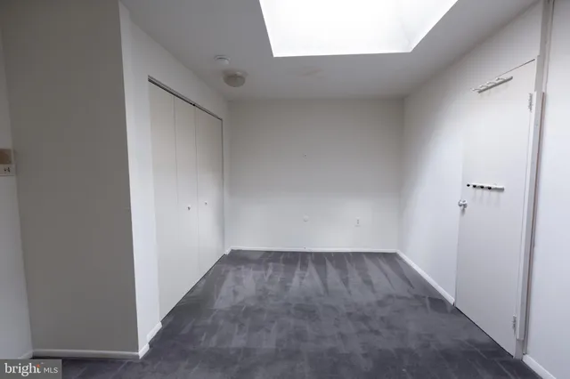 a view of a small space