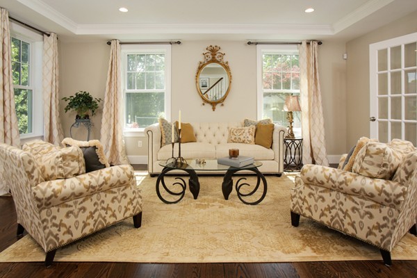 25 Patton Road Wellesley, MA 02482 - Photo 2 of 20 a living room with furniture a table and a large window