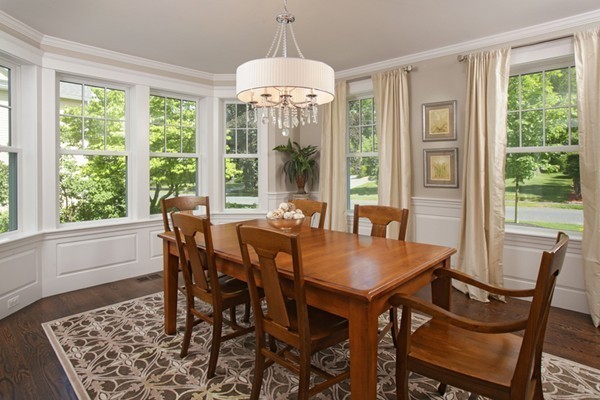 25 Patton Road Wellesley, MA 02482 - Photo 3 of 20 a view of a dining room with furniture window and outside view