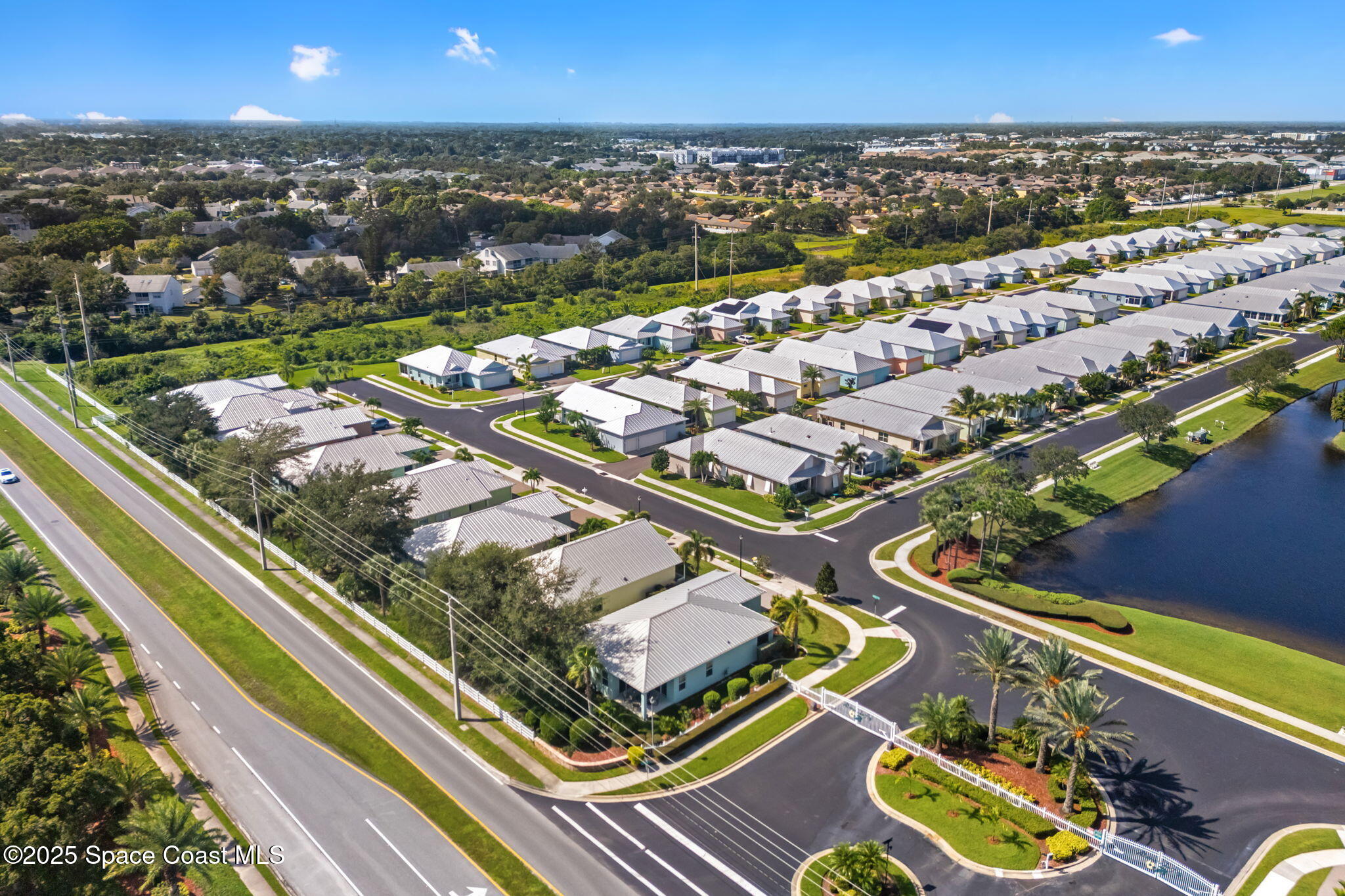 4310 Alamanda Key Drive Melbourne, FL 32901 - Photo 41 of 43 an aerial view of a city