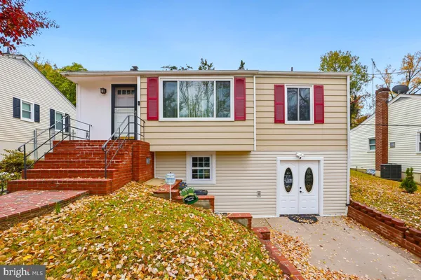 a view of a house with a patio