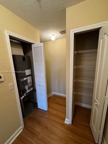 wooden floor in an empty room