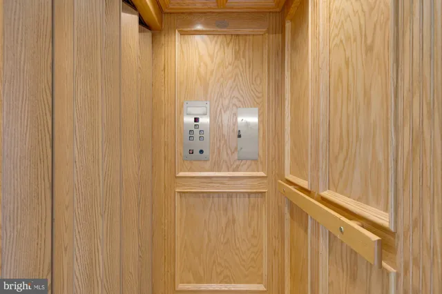 a view of front door