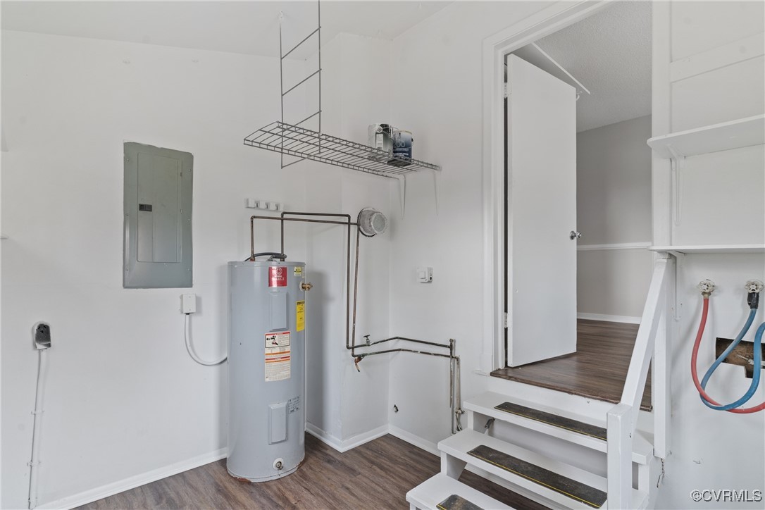 404 Beulah Road Sandston, VA 23150 - Photo 15 of 19 Utility room water heater and place for washer and