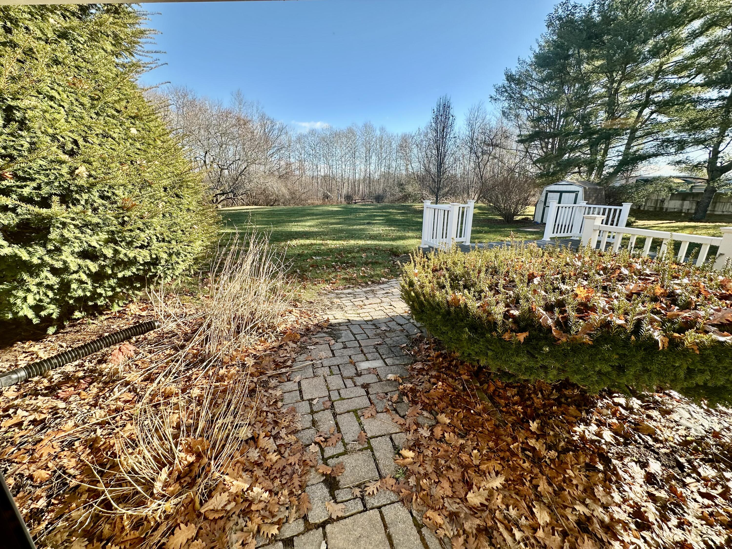 282 West River Road Waterville, ME 04901 - Photo 4 of 19 Back yard