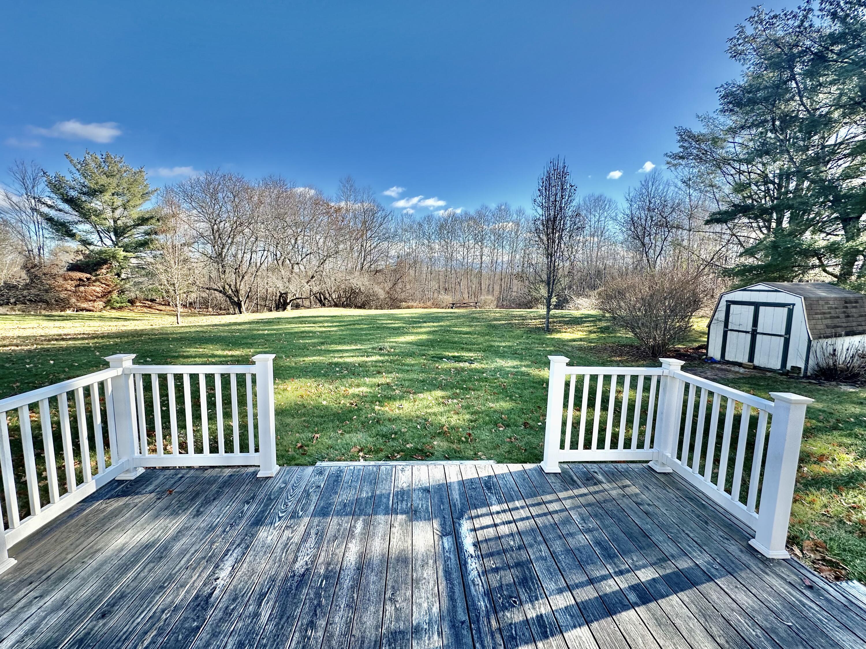 282 West River Road Waterville, ME 04901 - Photo 5 of 19 Back deck