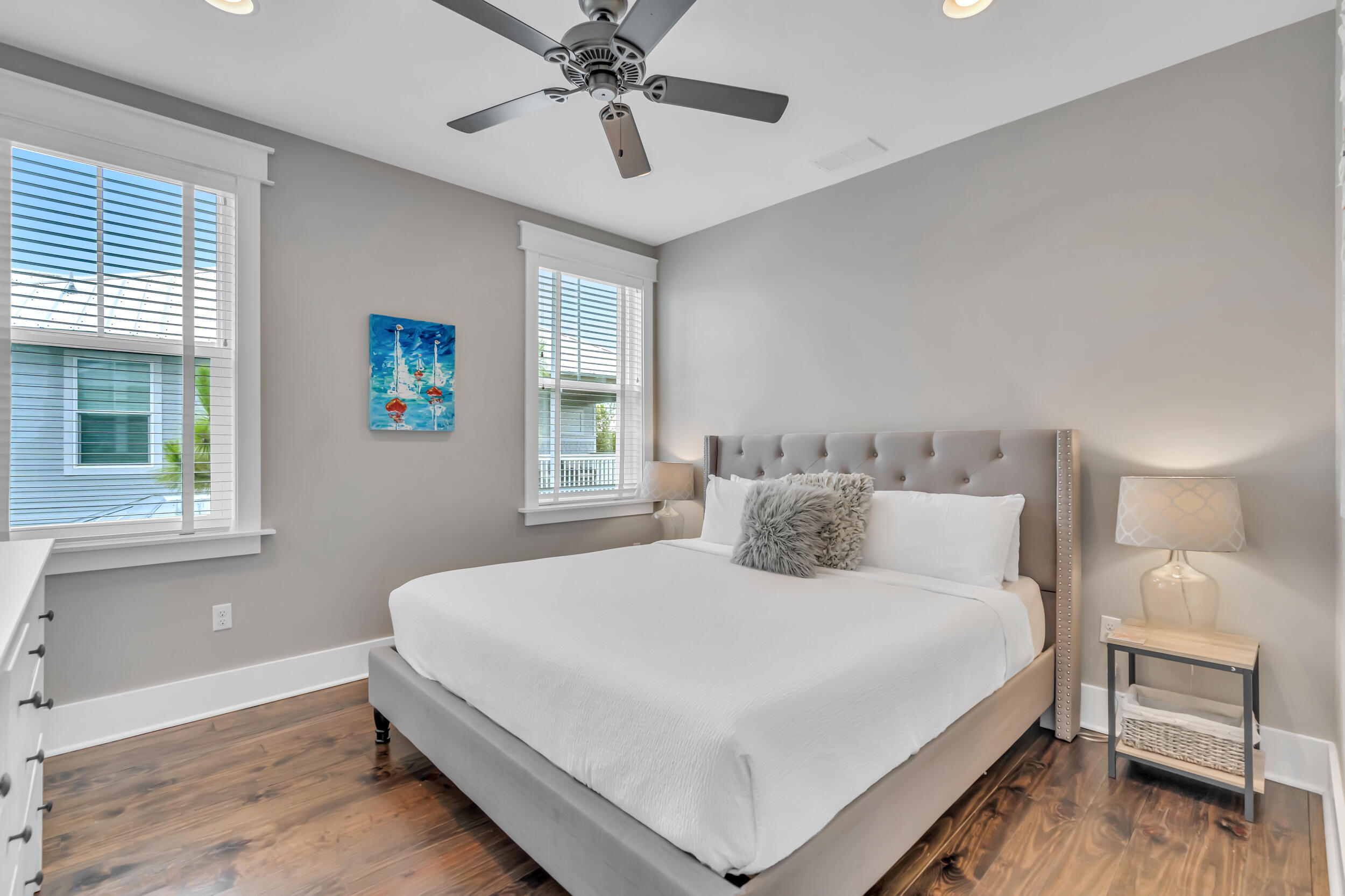 679 Flatwoods Forest Loop Santa Rosa Beach, FL 32459 - Photo 30 of 46 a bedroom with a bed and a window